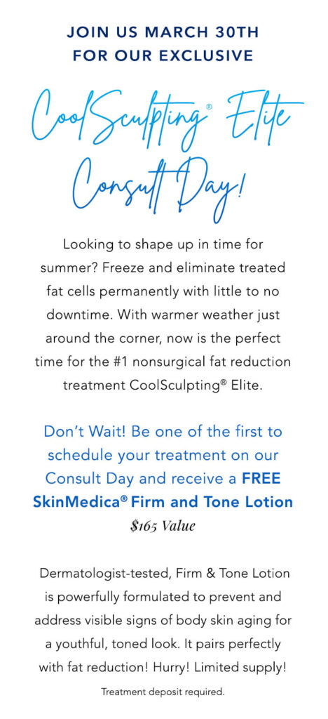 Coolsculpting Event March 30th